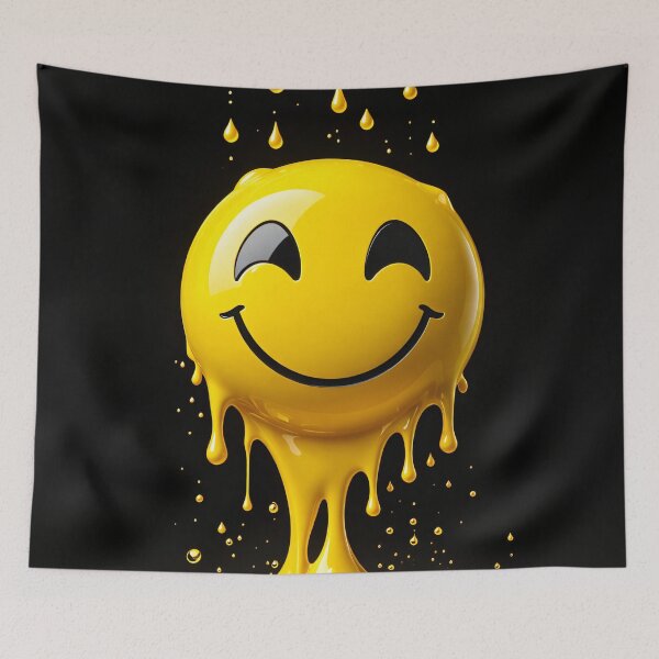 Item preview, Melting Smile Drip designed and sold by Kaleidoscope Print.