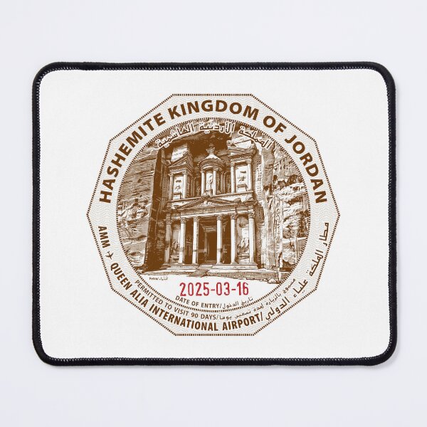 Item preview, Passport Stamp - Amman, Jordan designed and sold by travelwitheric.