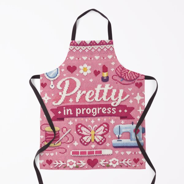 Item preview, Pretty in Progress – Cute Hand Knitting Pattern Design designed and sold by Mauswohn.