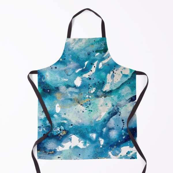 Item preview, Oceanic vibe ink watercolour painting designed and sold by emilyrosealcockart.