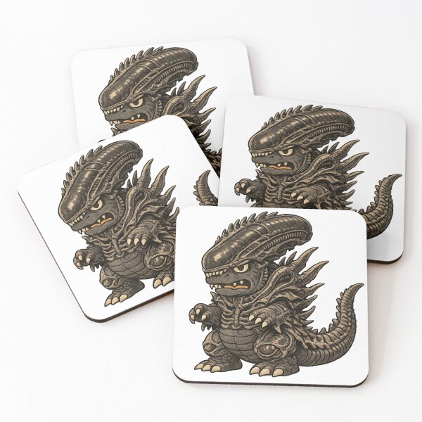Item preview, Poncho Godzilla - Alien Xenomorph designed and sold by ShadyCommodities.