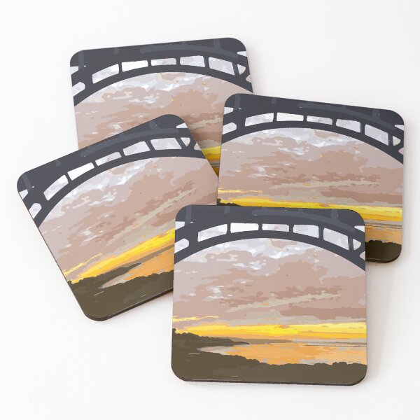 Item preview, Sunset Bridge designed and sold by Hedgie Designs.