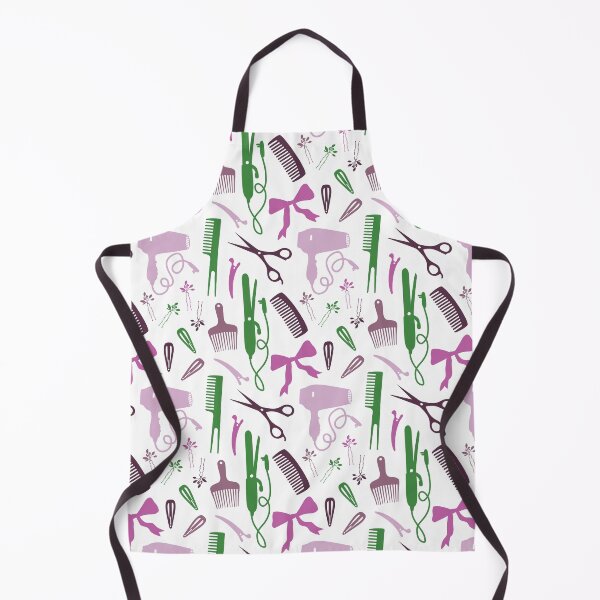 Item preview, Purple Green Hair Stylist Tools & Accessories Pattern designed and sold by ketrena.