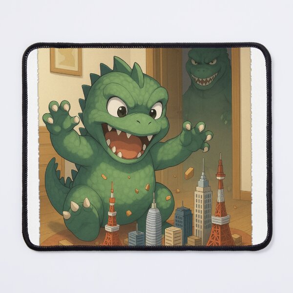 Item preview, Baby Godzilla's Building Blocks designed and sold by ShadyCommodities.