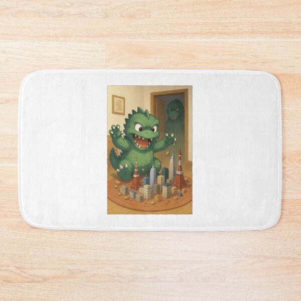 Item preview, Baby Godzilla's Building Blocks designed and sold by ShadyCommodities.