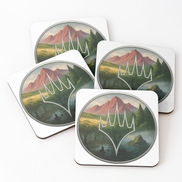 Item preview, Magic the Gathering: Basic Lands designed and sold by ShadyCommodities.