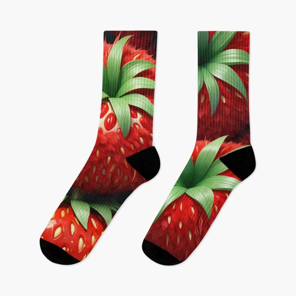 Item preview, Fluffy Strawberry Fantasy designed and sold by Kaleidoscope Print.