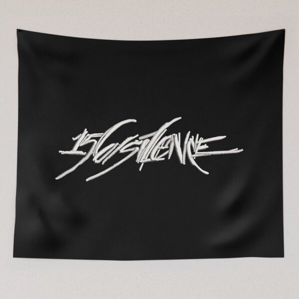 Item preview, White Typography Metal of Core Band designed and sold by FourtyNinen.