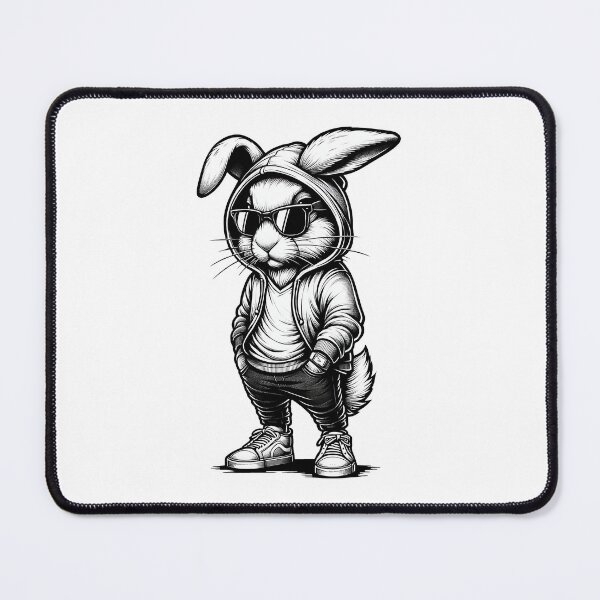 Item preview, Bunny Face with Sunglasses Cap Easter Day  designed and sold by Steele-Art.
