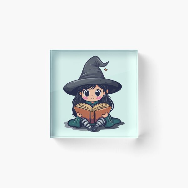 Item preview, Book Lover Witch designed and sold by bubblyrainbow.