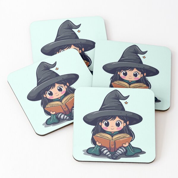 Item preview, Book Lover Witch designed and sold by bubblyrainbow.