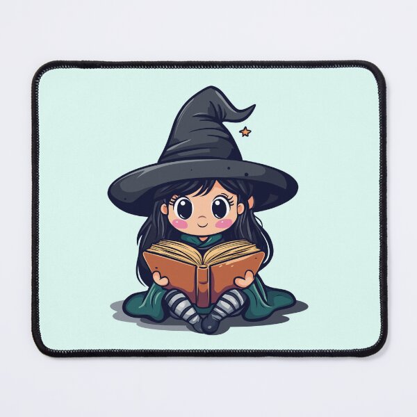 Item preview, Book Lover Witch designed and sold by bubblyrainbow.