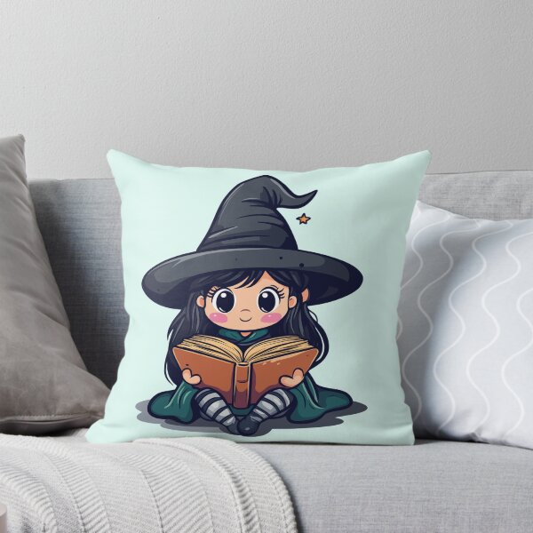 Item preview, Book Lover Witch designed and sold by bubblyrainbow.