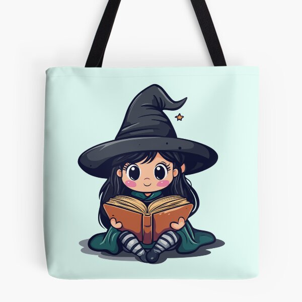 Item preview, Book Lover Witch designed and sold by bubblyrainbow.