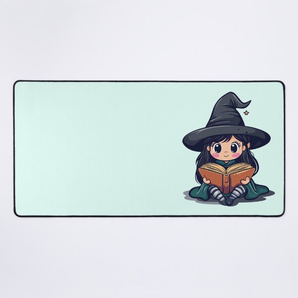 Item preview, Book Lover Witch designed and sold by bubblyrainbow.