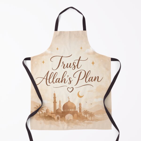 Item preview, Trust Allah’s Plan – Islamic Inspirational Quote Art designed and sold by Sadia Jannat.