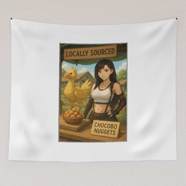 Item preview, Tifa's Fresh, Never Frozen Chocobo Nuggets designed and sold by ShadyCommodities.
