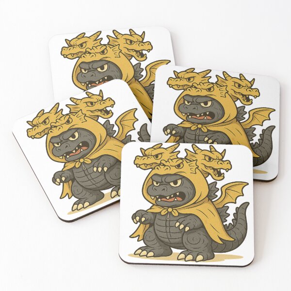 Item preview, Poncho Godzilla - King Ghidora designed and sold by ShadyCommodities.