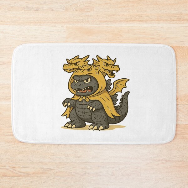 Item preview, Poncho Godzilla - King Ghidora designed and sold by ShadyCommodities.
