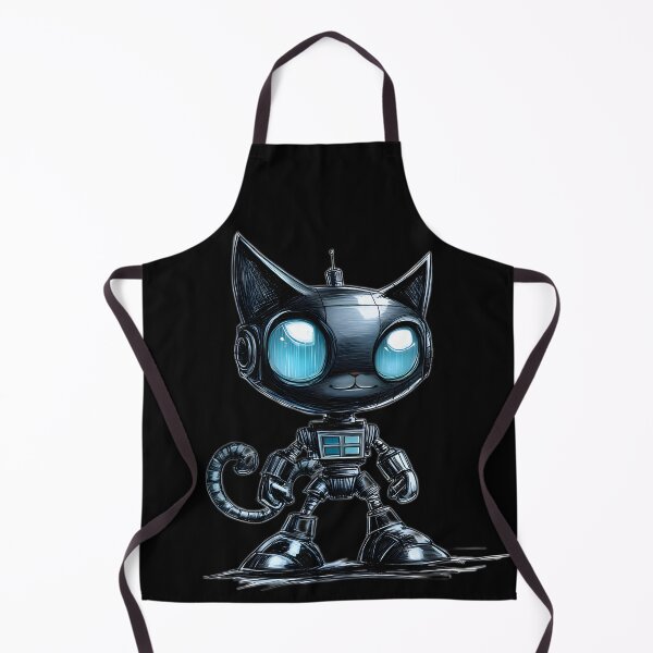 Item preview, CatBot A.I. Kitty designed and sold by TheDuckprints.