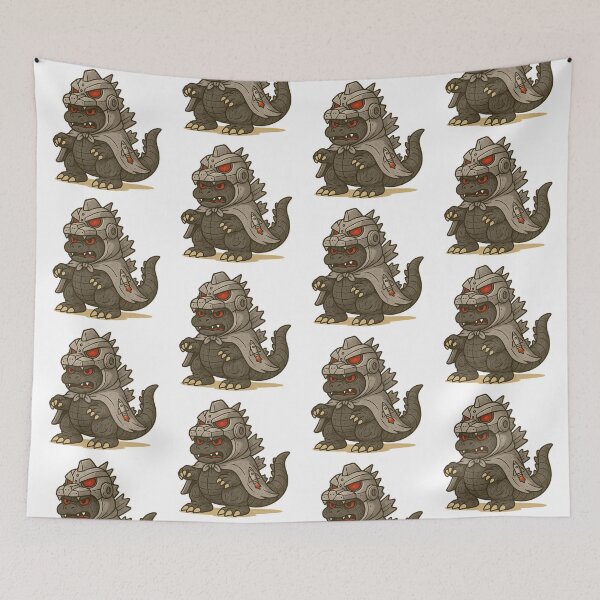 Item preview, Poncho Godzilla - Mechagodzilla designed and sold by ShadyCommodities.