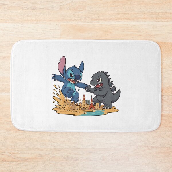 Item preview, Godzilla x Stitch - Battle for Tokyo designed and sold by ShadyCommodities.