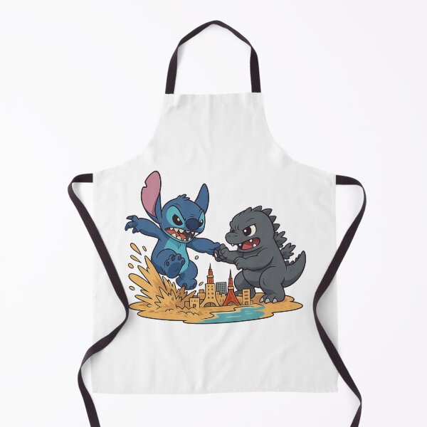Item preview, Godzilla x Stitch - Battle for Tokyo designed and sold by ShadyCommodities.