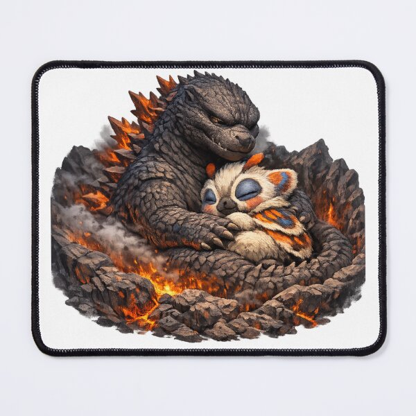 Item preview, Godzilla Snuggle Time  designed and sold by ShadyCommodities.