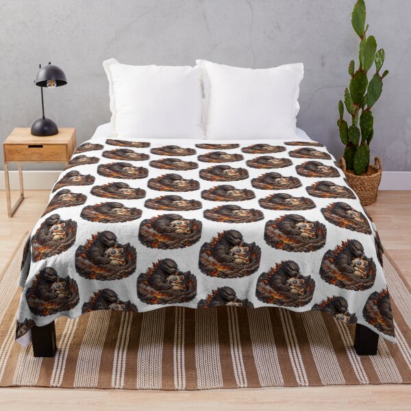 Item preview, Godzilla Snuggle Time designed and sold by ShadyCommodities.