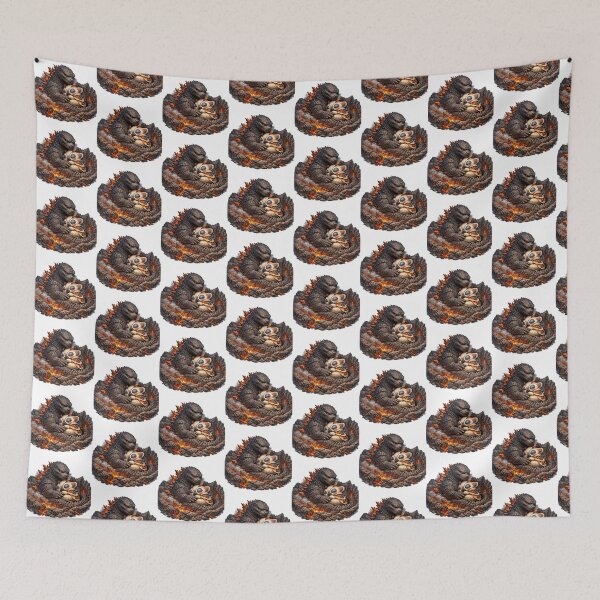 Item preview, Godzilla Snuggle Time  designed and sold by ShadyCommodities.
