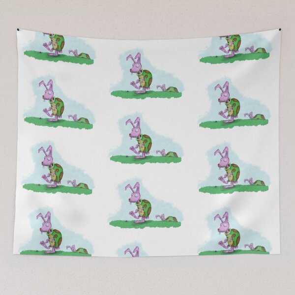 Item preview, Cute rabbit turtle a0505 designed and sold by liquid-print.