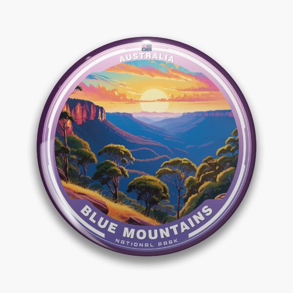 Item preview, BLUE MOUNTAINS National Park Australia designed and sold by Thistle-TShop.