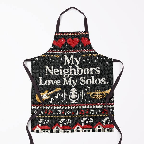 Item preview, My Neighbors Love My Solos Funny Knitting Pattern designed and sold by Mauswohn.
