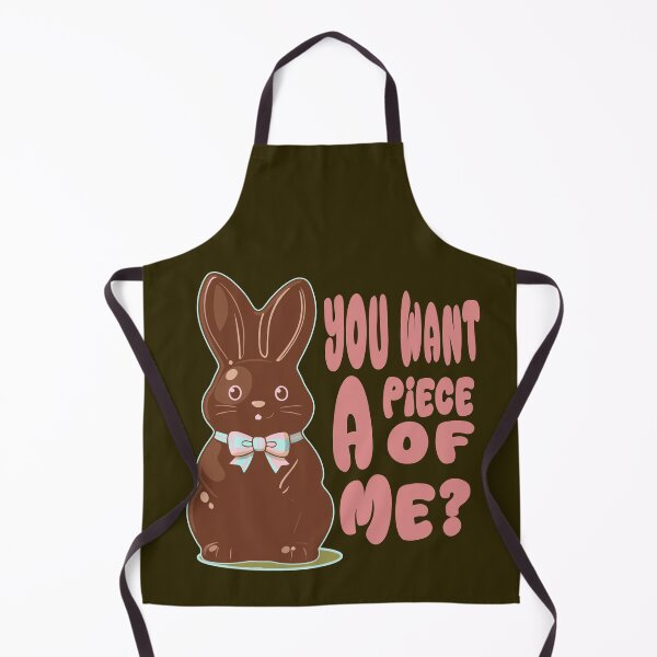 Item preview, Chocolate Bunny Do You Want Piece of Me Funny Easter Rabbit designed and sold by Colorfulman.
