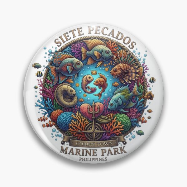 Item preview, SIETE PECADOS MARINE PARK CORON designed and sold by likbatonboot.