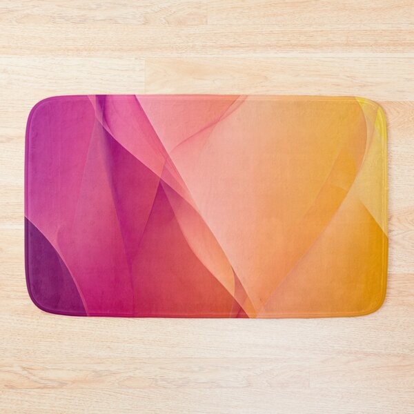 Item preview, Pink Orange Yellow Wave Pattern designed and sold by SassyArtistry.