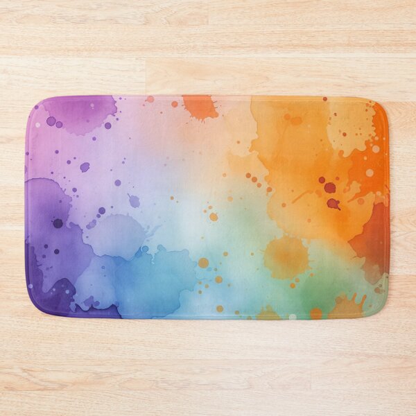 Item preview, Colorful Watercolor Splash Pattern designed and sold by SassyArtistry.
