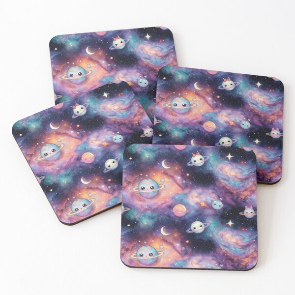 Item preview, Cute Space Planet Galaxy Pattern designed and sold by SassyArtistry.