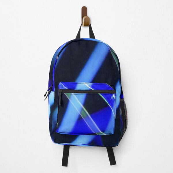 Item preview, Blue Neon Light Trail Pattern designed and sold by SassyArtistry.