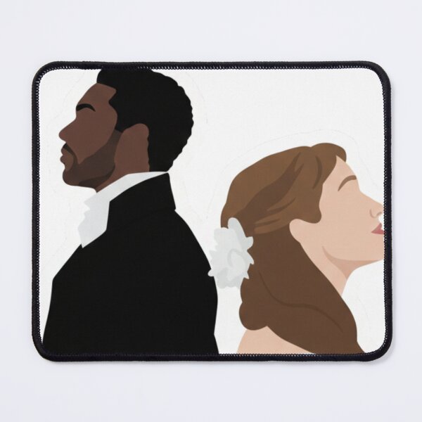 Item preview, Daphne & Simon Fanart – Bridgerton Elegant Couple Illustration designed and sold by Fandom Universe.