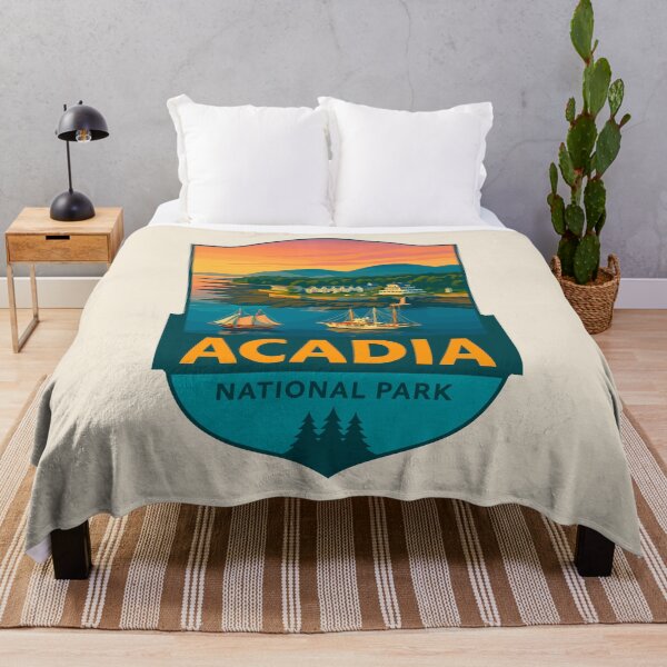 Item preview, Acadia National Park Maine US Retro Design designed and sold by Gideon Emmerich.