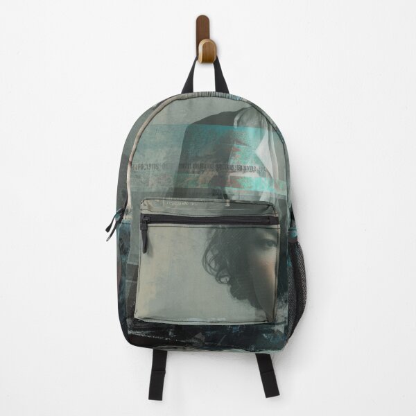 Item preview, Dreamy Reverie Liminal Tech-Noir Glitch Portrait Art designed and sold by WartonnoArt.