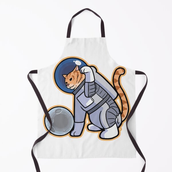 Item preview, Astronaut Cat Saluting on the Moon designed and sold by xujpsj.