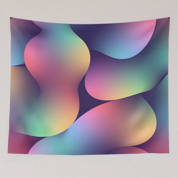 Item preview, Colorful Rounded Gradient Shapes designed and sold by SassyArtistry.