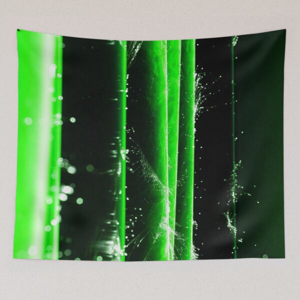 Item preview, Green Neon Vertical Light Beams designed and sold by SassyArtistry.