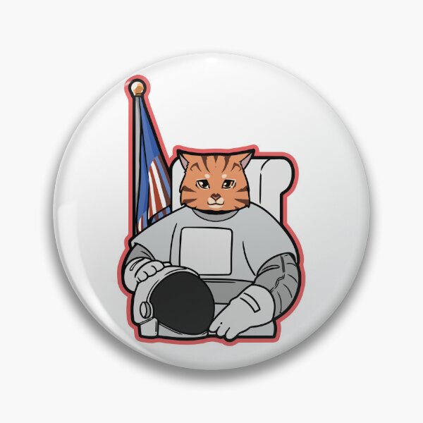 Item preview, Cat Astronaut Hero Space Explorer Profile designed and sold by xujpsj.