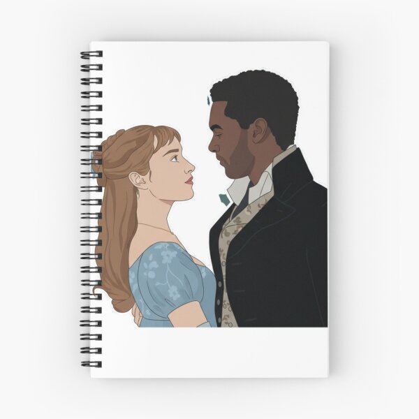 Item preview, Daphne & Simon Fanart – Bridgerton Inspired Elegant Couple Illustration designed and sold by Fandom Universe.