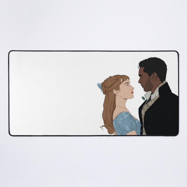 Item preview, Daphne & Simon Fanart – Bridgerton Inspired Elegant Couple Illustration designed and sold by Fandom Universe.