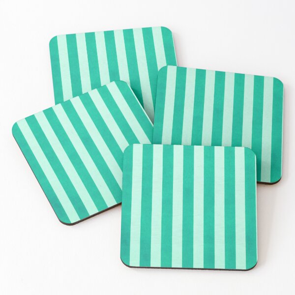 Item preview, Mint Green Vertical Stripe Pattern designed and sold by SassyArtistry.