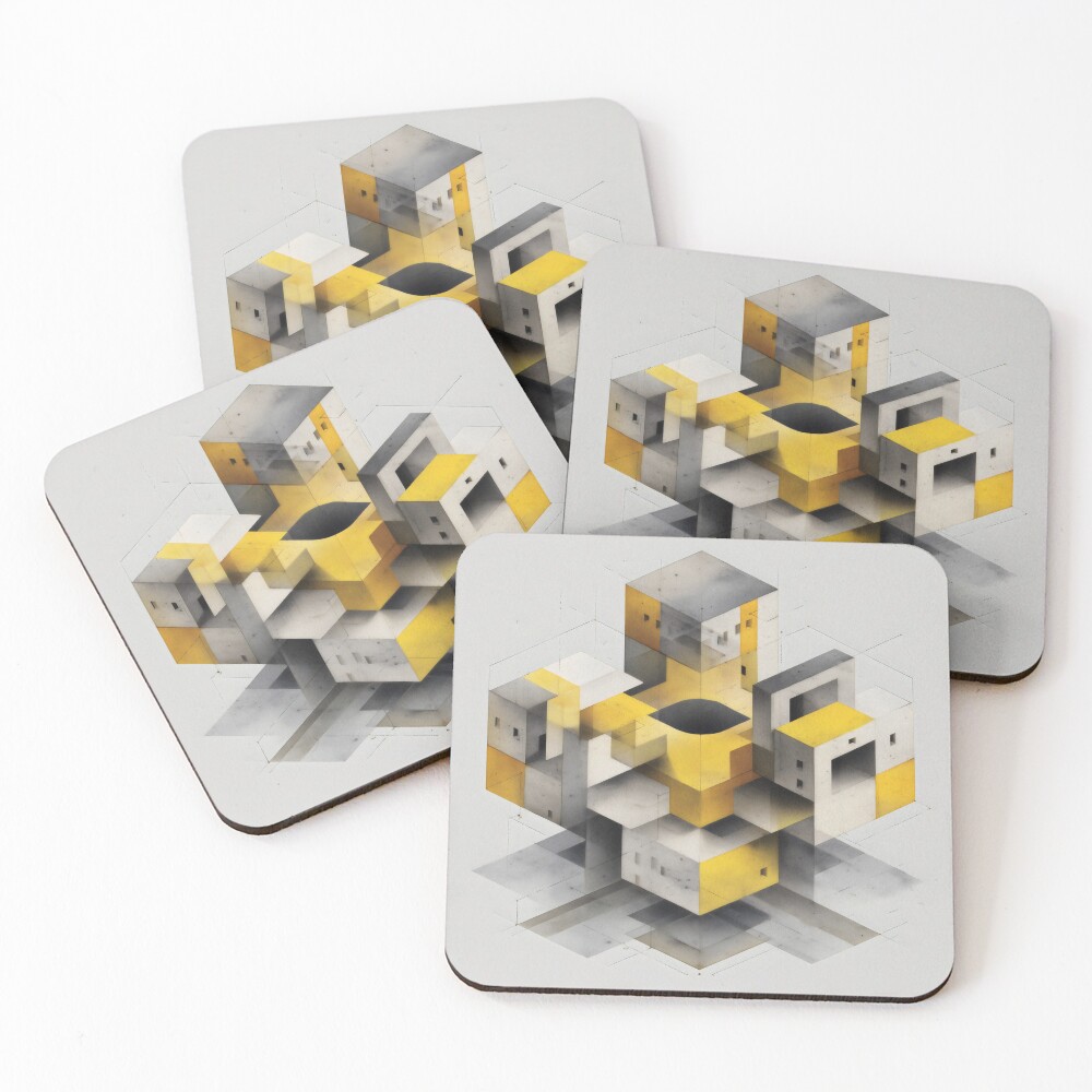 Item preview, Coasters (Set of 4) designed and sold by LuminousFoundry.